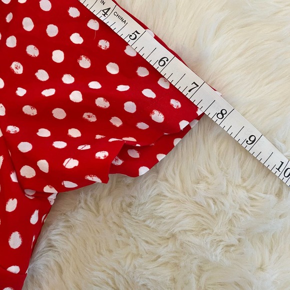 a new day Red Polka Dot Midi Dress - Picture 12 of 13